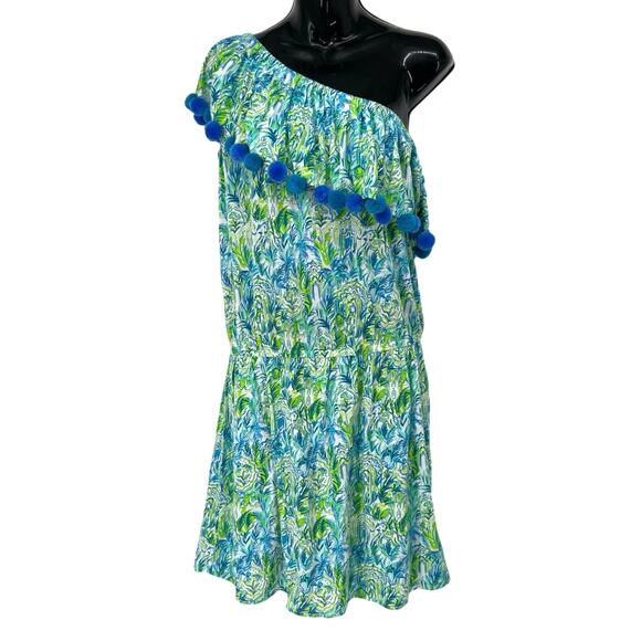 Lily Pulitzer Pants - Lily Pulitzer Idara Resort Romper 100% Cotton Size Large